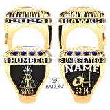 Humber Hawks Rugby 2024 Championship Ring - Design 1.2