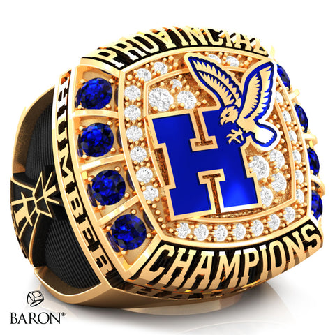 Humber Hawks Rugby 2024 Championship Ring - Design 1.2