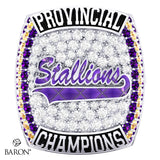 Huronia Stallions U16 OSFL 2023 Championship Ring - Design 4.6 *50% BALANCE*