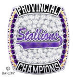 Huronia Stallions U16 OSFL 2023 Championship Ring - Design 4.6