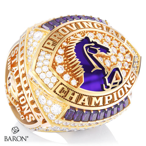 Huronia Stallions Football 2026 Championship Ring - Design 1.14