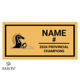 Huronia Stallions Football 2026 Championship Display Case