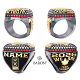 ICU World Cheerleading 2026 Championship Ring - Design 1.1