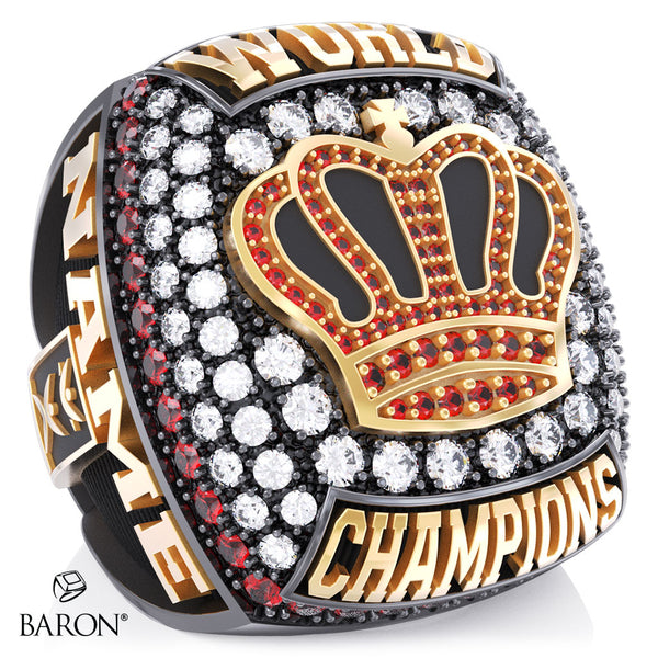 ICU World Cheerleading 2026 Championship Ring - Design 1.1