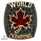ICU World Cheerleading 2025 Championship Ring - Design 1.3