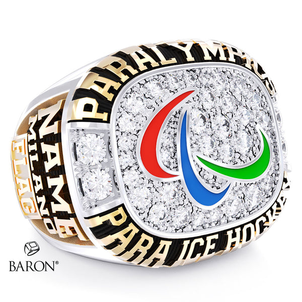 IPC Sledge Hockey 2025 Championship Ring - Design 1.7