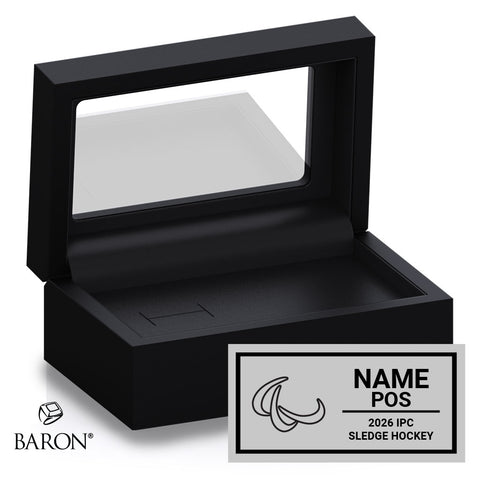 IPC Sledge Hockey 2025 Championship Ring Box