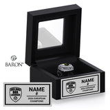 Ireland Box Lacrosse 2026 Championship Black Window Ring Box