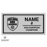 Ireland Box Lacrosse 2026 Championship Black LED Ring Box