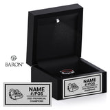 John Barsby Football 2025 Championship Black LED Ring Box
