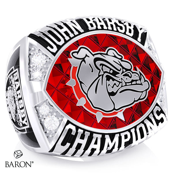 John Barsby Football 2025 Championship Ring - Design 3.4