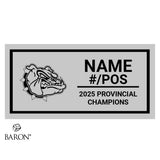 John Barsby Football 2025 Championship Black Standard Window Ring Box