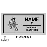 Killarney Shamrocks Hockey 2026 Championship Black Standard Window Ring Box
