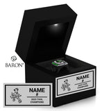 Killarney Shamrocks Hockey 2025 Championship Black LED Ring Box