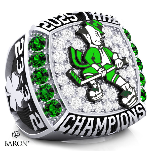 Killarney Shamrocks Hockey 2025 Championship Ring - Design 2.4