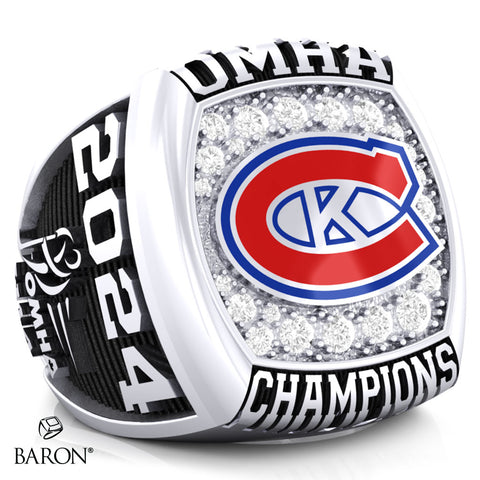 Kingston AA U14 Hockey 2024 Championship Ring - Design 1.2