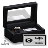 Kingston Grenadiers U14 Football 2026 Championship Black Standard Window Ring Box