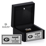 Kingston Grenadiers U14 Football 2026 Championship Black LED Ring Box