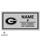 Kingston Grenadiers U14 Football 2026 Championship Black LED Ring Box