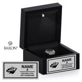 LPC Wild Hockey U15 2026 Championship Black LED Ring Box