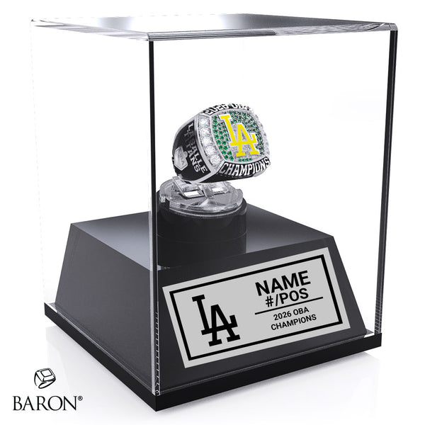 Lasalle Titans Baseball 2026 Championship Display Case