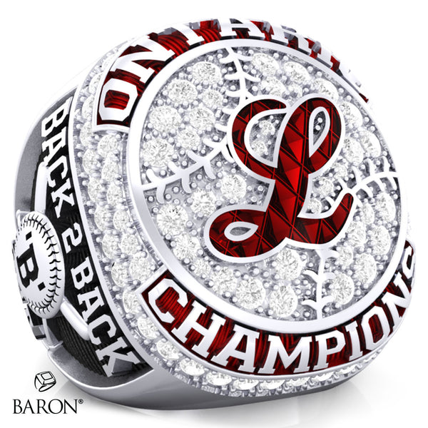 Leamington Lakers 15U 'B' 2023  Championship Ring - Design 3.3