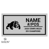 Lloydminster Red Dogs 2026 Championship Black Window Ring Box