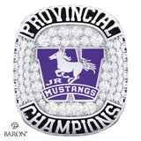 London Jr. Mustangs U18 Football 2024  Championship Ring - Design 3.6