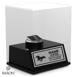 London Junior Mustangs U14AA Football 2025 Championship Display Case