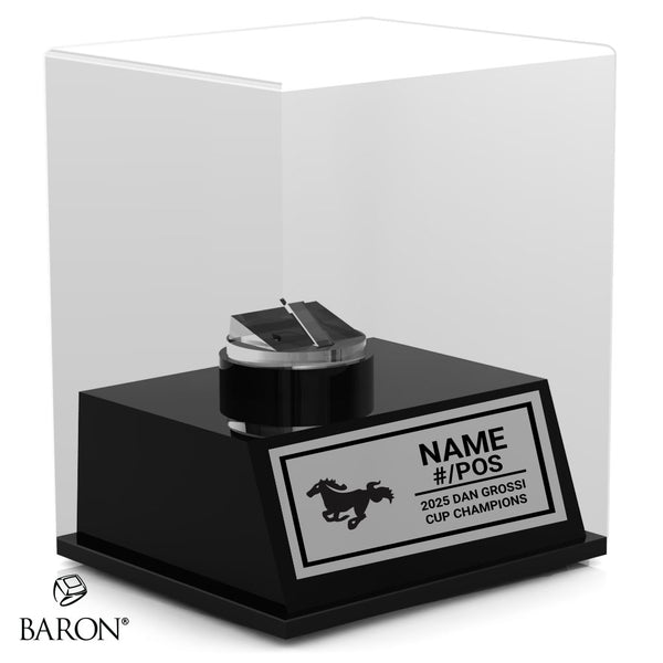 London Junior Mustangs U14AA Football 2025 Championship Display Case