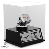 Longhorns Softball 2023 Championship Display Case