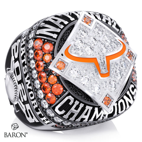 Longhorns Softball 2025 Championship Ring - Design 1.3