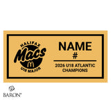 Major Halifax Macs U18 Hockey 2026 Championship Display Case