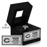 Melfort Comets Football 2024 Championship Black Window Ring Box