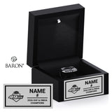 Midwest 49ers U15A Hockey 2026 Championship Black LED Ring Box