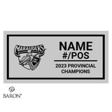 Miller Marauders Football 2023 Championship Display Case