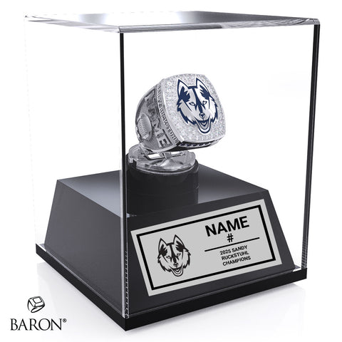 Mississauga Minor Football 2025 OSFL Championship Display Case