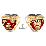 Moncton Mustangs Football 2026 Championship Ring - Design 2.5
