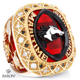Moncton Mustangs Football 2026 Championship Ring - Design 2.5