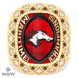 Moncton Mustangs Football 2026 Championship Ring - Design 2.5