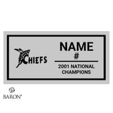 Newfoundland Chiefs Ball Hockey 2001 Championship Black Window Ring Box