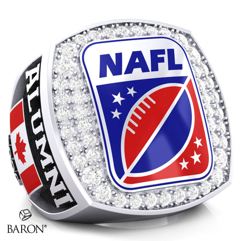 North American Football League 2023 CA Championship Ring - Design 2.5
