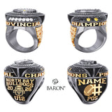 North Bay Bulldogs U12 Football 2026 Championship Ring - Design 4.5