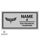 Oakville Hawks Lacrosse 2025 Championship Black LED Ring Box