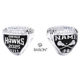 Oakville Hawks Lacrosse 2025 Championship Ring - Design 1.1