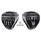 Orangeville Northmen U11 Lacrosse 2025 Championship Ring - Design 1.5