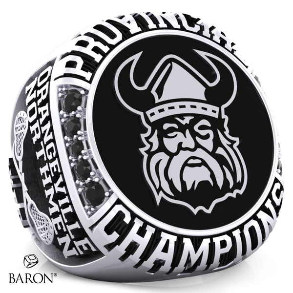 Orangeville Northmen Lacrosse 2023  Championship Ring - Design 2.3