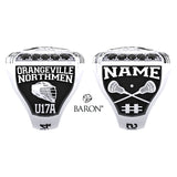 Orangeville Northmen U17 Lacrosse 2024 Championship Ring - Design 4.1