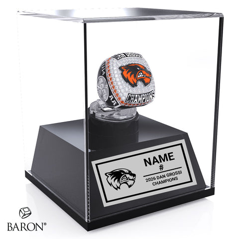 Peterborough Wolverines U14AA Football 2026 Championship Display Case