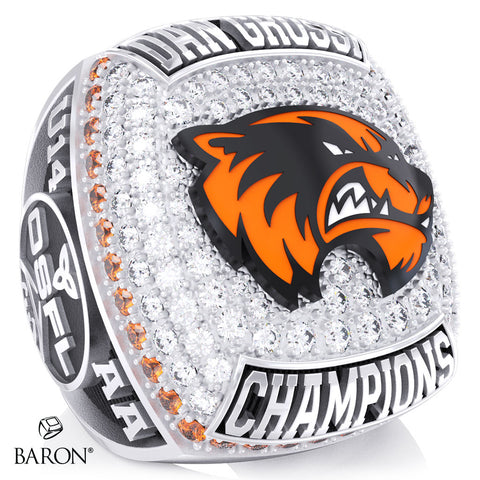 Peterborough Wolverines U14AA Football 2026 Championship Ring - Design 2.2